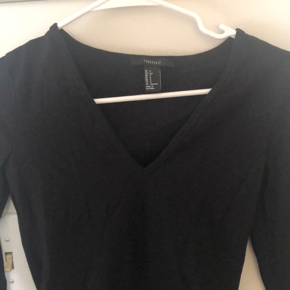 Black long sleeve bodysuit - Picture 2 of 3